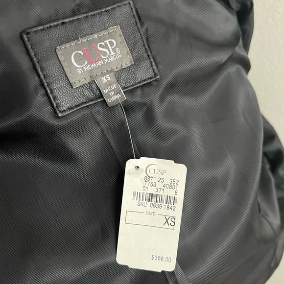 NWT Cusp genuine leather jacket in size XS - Picture 5 of 8